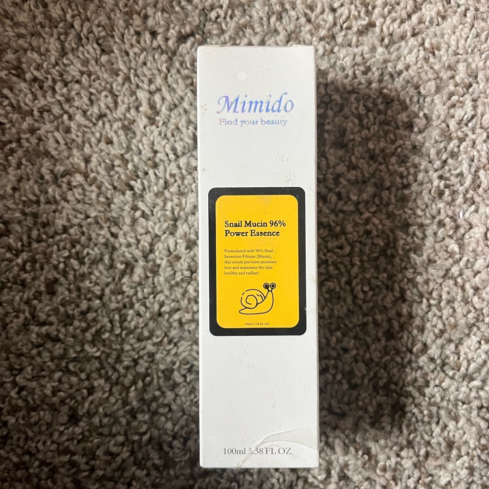 Mido Snail Mucin 96% Power Essence - White and Yellow